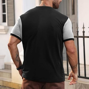 Nueva camiseta de alta calidad 250 Gsm, Camiseta 100% de algodón, camisetas de gran tamaño de peso pesado de marca para hombres - Product Image 5