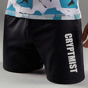 Ensemble de compression OEM imprimé en 3D pour hommes, short de gymnastique respirant à séchage rapide, ensemble de protection contre les éruptions cutanées pour garçons, grande taille - Product Image 4