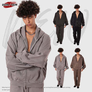 Sweats à capuche de qualité supérieure 300 GSM sweats unisexe en gros usine directe impression de Logo personnalisé en vrac vêtements de sport confortables - Product Image 3