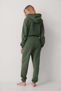 Conjunto de chándal personalizado estilo Hip Hop vintage lavado ácido para mujer ropa de calle con cuello con capucha para invierno con servicio OEM - Product Image 5