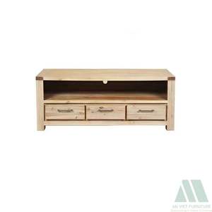 Aparador de madera moderno de fácil montaje hecho en Vietnam, armario de almacenamiento duradero respetuoso con el medio ambiente, juego de comedor para oficina en casa, marca VIET - Product Image 6