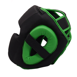 Equipo de protección para la cabeza, protector de cabeza de boxeo MMA de cuero de buena calidad al mejor precio, novedad, gran oferta - Product Image 2