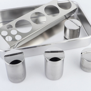 Bandeja de uso médico de acero inoxidable para suministros de instrumentos de laboratorio bandeja de tratamiento - Product Image 5