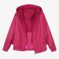 Veste coupe-vent imperméable Softshell tissée pour extérieur pour hommes veste coupe-vent de style léger avec logo personnalisé pour hommes vente en gros