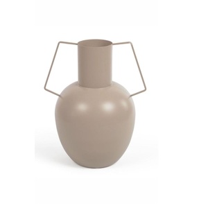 Jarrón de Flores Hecho a Mano con Mango de Metal Mate Minimalista Nórdico, Decoración Geométrica para Bodas, Decoración del Hogar, Maceta de Metal para Mesa o Suelo - Product Image 4