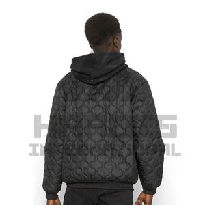 Wholesale Best Design Hoodies Blank Hoodies Unique Style Men Quilted Hoodie in Best Material <b>for</b> <b>Sale</b> - Product Image 4