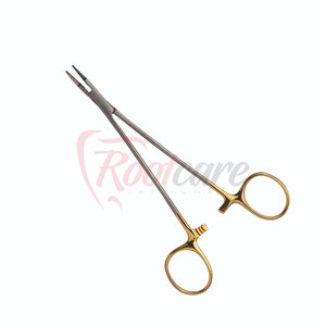 Porte-aiguille Crile 16 cm en acier inoxydable TC, instrument chirurgical le plus vendu - Product Image 3