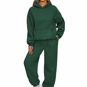Venta caliente calidad única 100% algodón Mujer chándal con capucha tamaño personalizado y color - Product Image 4