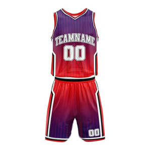 Conjuntos de Uniformes de Baloncesto Personalizados, Tallas Grandes, Transpirables, con Nombre y Número de Equipo Personalizados - Product Image 2