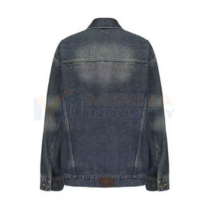 Service OEM, veste en jean pour homme, vente en gros, dernier design, veste en jean pour homme, veste en jean pour homme chaude pour l'hiver, fabriquée au Pakistan - Product Image 2