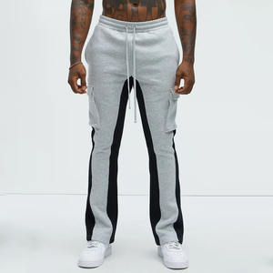 Pantalones Deportivos Casuales Unisex a la Moda, Holgados, de Pierna Recta, Talla Grande, Cintura Media, Pierna Ancha, 100% Algodón Ecológico - Product Image 1