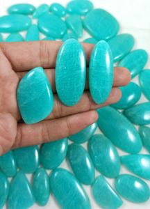 Lot en gros de cabochon en amazonite lisse pierres précieuses naturelles en vrac avec propriétés curatives pour bijoux faits à la main - Product Image 5