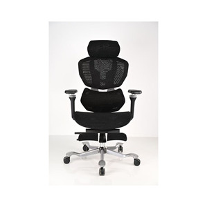 Chaise de bureau ergonomique de massage en gros avec repose-pieds, chaise de direction à dossier haut pour bureau - Product Image 3