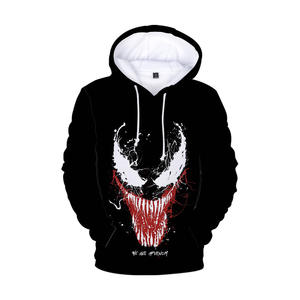 Wholesale <b>Anime</b> Hoodies Blank hoodies Customized 3D Rubber Print <b>Hoodie</b> Manufacturer EcoSmart - Product Image 4