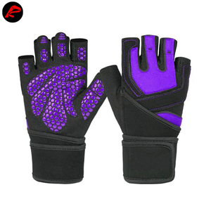 Custom Logo High Quality Anti-Slip Breathable Gym <b>Gloves</b> for Sports Workout Fitness <b>Training</b> <b>Weight</b> Lifting for Men - Product Image 5