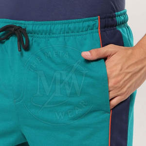 Short d'entraînement pour hommes le plus vendu 100% coton respirant et décontracté Offre Spéciale des shorts à motif solide de haute qualité à vendre - Product Image 5