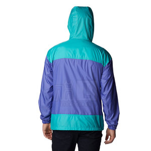 Veste coupe-vent pour homme de qualité supérieure avec logo sur le devant, en polyester/nylon, séchage rapide, respirante, vêtement d'extérieur pour l'hiver - Product Image 2