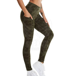 Dernière conception personnalisée imprimée en gros femmes Legging léger taille élastique femmes Legging - Product Image 1