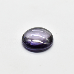 Cambio de color de corindón de Alejandrita de laboratorio (sombra clara) rondas cabujones calibrados parte posterior plana 3 MM a 15 MM piedra preciosa suelta - Product Image 2