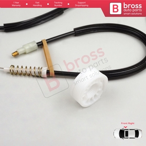 ชุดซ่อมมอเตอร์กระจกหน้าต่างด้านหน้าขวา รุ่น BWR1212 สำหรับรถยนต์ซีรีส์ 5 E60 E61 ปี 2003-2010 แบบ 4/5 ประตู รหัสอะไหล่ 51337184384 - Product Image 5