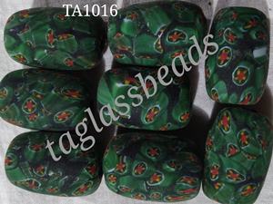 Frosted Murano Pipe Shape Glass <b>Beads</b> TAGB Brand Custom Color for Indian Jewelry Making - Product Image 6