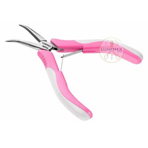 Pince à bec courbé à pointe fine, outil de précision de haute qualité pour bijoux et artisanat, micro-reparation incurvée en acier inoxydable léger pour bagues - Product Image 2