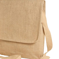Fourre-tout mode bureau sac de Jute avec motif personnalisé tissé PP matériel longue poignée latérale Logo impression fait Kolkata West Bengal Inde