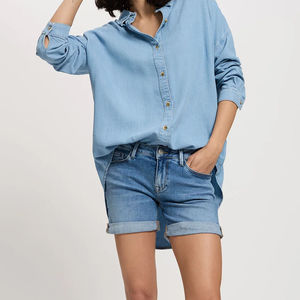 Pantalones cortos de mezclilla para mujer cómodos de moda de alta calidad 100% precio bajo disponibles al precio más bajo y Tallas grandes - Product Image 3