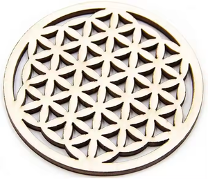 Sous-verres en métal aluminium écologiques de luxe classiques modernes, formes personnalisées pour la décoration de table, utilisation décorative Impex - Product Image 5