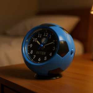 Reloj Despertador JUSTAMINUTE Inter JA7082IN1 Negro y Azul para Accesorios Lowell - Product Image 3