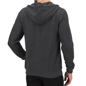 Sudaderas con capucha y cremallera con logotipo personalizado para hombre, sudaderas 100% de algodón de talla grande con cremallera completa y peso pesado para niños, diseño transpirable para invierno - Product Image 2