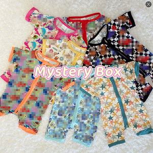 무작위 인쇄 대나무 아기 잠옷 미스터리 박스 사용자 정의 아기 대나무 장난 꾸러기 블라인드 박스 판카이 대나무 슬리퍼 - Product Image 4