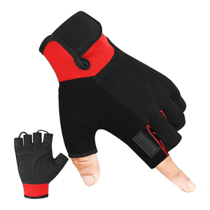 Unisex Lightweight Half-Finger Gym <b>Gloves</b> Breathable Anti-Slip Shock-Absorbing for Weightlifting Cycling & Fitness for Sports - Product Image 4