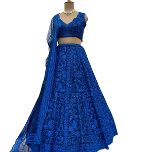 Confección de calidad de exportación, estilo étnico moderno, estándares de calidad internacionales y tendencias de moda en evolución, elegante lehenga choli - Product Image 1