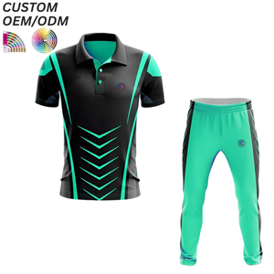 Camisetas de Cricket Personalizadas con Impresión Digital, Uniforme de Equipo de Secado Rápido, Transpirable, 100% Poliéster, Unisex, OEM, ODM, Venta al Por Mayor - Product Image 3