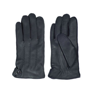 Vente en gros Nouveau style de gants de conducteur en cuir de vachette de qualité supérieure Unisexe Slim Design à la mode avec caractéristique thermique pour la conduite hivernale - Product Image 1