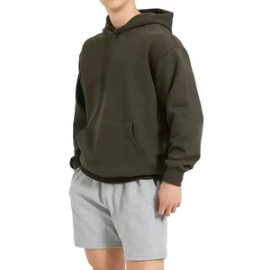 Sudadera con Núcleo Térmico, Forro Polar Grueso, Peso Equilibrado, Protección contra el Frío, Duradera, Diseño Artesanal, Ajuste para Exteriores, Borde Estable, Sudadera para Hombre - Product Image 3
