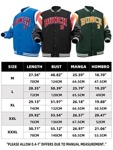 Chaqueta Universitaria de Béisbol Personalizada Unisex, de Alta Calidad, Estilo Urbano, con Bordado Chenille y Mangas de Cuero 100% - Product Image 5