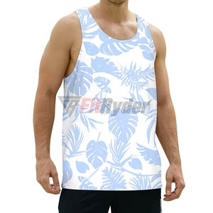 Débardeurs athlétiques 100% coton pour hommes, logo personnalisé, chemises d'entraînement respirantes à manches courtes, style décontracté, prix de gros - Product Image 6