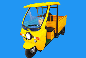 ELECTRIC CARGO THREE WHEELER PICKUP TUK TUK WITH OPEN TOP CONFIGURATION for EASY LOADING and UNLOADING GOODS - Product Image 2