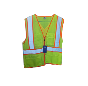Gilet de sécurité ajustable haute visibilité au design tendance pour la construction, en polyester, unisexe, articles en stock, haute qualité - Product Image 4