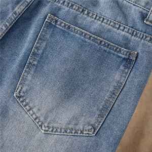 Pantalones cortos vaqueros holgados de verano para hombre, modernos, informales, holgados, de corte largo, ropa informal estilo Hip Hop, personalizados, MS, artesanía, pierna ancha - Product Image 3