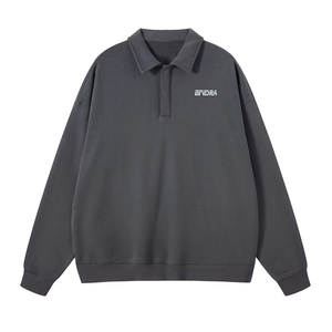 Nouvel arrivage Polo surdimensionné Sweat imprimé Top Luxury Designer Men Clothing Streetwear High Quality Trendy Fashion Outfit - Product Image 2