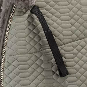 Nouveaux tapis de selle de Dressage matelassés carrés en coton avec doublure en polycoton pour l'équitation tapis de selle de Dressage anglais - Product Image 5