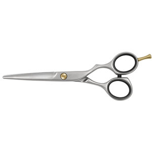 Ciseaux professionnels de coupe et de coupe de cheveux ergonomiques en acier de 5.5 pouces nouveau style de salon de coiffure avec pointe de lame tranchante - Product Image 5