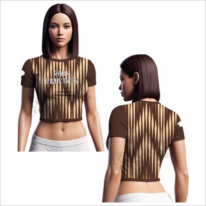 T-shirts courts pour femmes, fabriqués au Pakistan, très vendus, haute qualité, logo personnalisé, pour la vente en ligne - Product Image 4