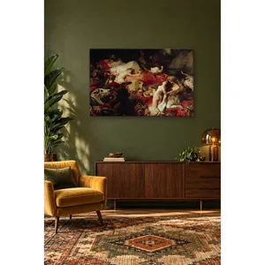 Fida Delacroix La mort de Sardanapalus Impression sur toile - Product Image 2