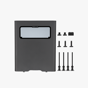 Bambu Lab 3D Printer Accessories Side <b>Panel</b> with Attractive Glass <b>Window</b> Dark Gray Aluminum Frame Compatible with H2D/H2C - Product Image 4