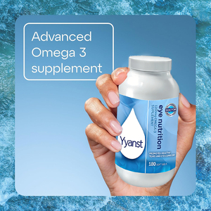 Complément alimentaire de haute qualité pour la nutrition et la protection des yeux, à base d'oméga 3, de vitamine E, d'huile de poisson et d'huile de lin, en gélules. - Product Image 3