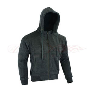 Sudadera con capucha de lana para motocicleta deportiva personalizada para hombre, chaqueta de protección CE para motocicletas, forro polar duradero con nombre único del equipo - Product Image 3